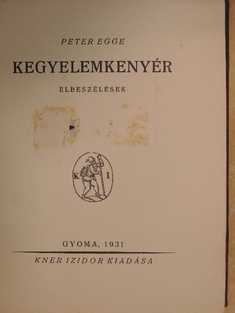 Hans Aanrud - Kegyelemkenyér/Téli éjszaka [antikvár]