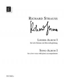 STRAUSS RICHARD - LIEDER-ALBUM I FÜR TIEFE STIMME MIT KLAVIERBEGLEITUNG