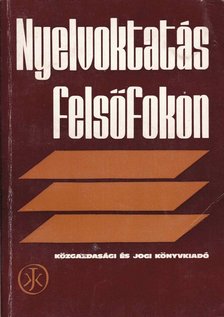 Dr. Zachenski Józsefné (szerk.) - Nyelvoktatás felsőfokon [antikvár]