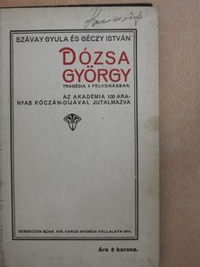Géczy István - Dózsa György (dedikált példány) [antikvár]