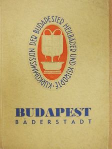 Szviezsényi Zoltán - Budapest Bäderstadt [antikvár]