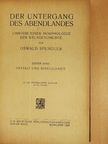 Oswald Spengler - Der Untergang des Abendlandes I. [antikvár]