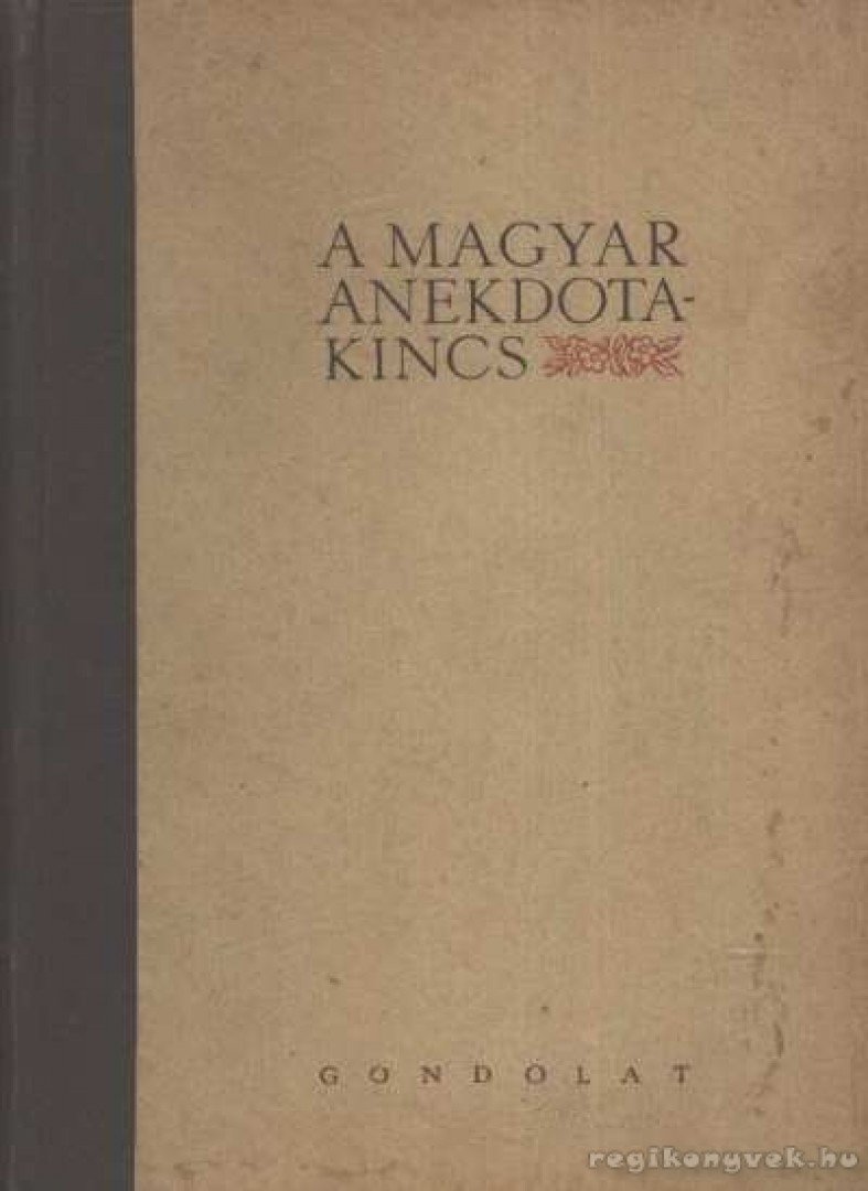 TÓTH BÉLA - A magyar anekdotakincs [antikvár]