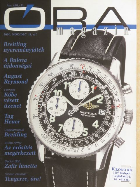 Csocsán Gyula - Óra Magazin 2000. november-december [antikvár]