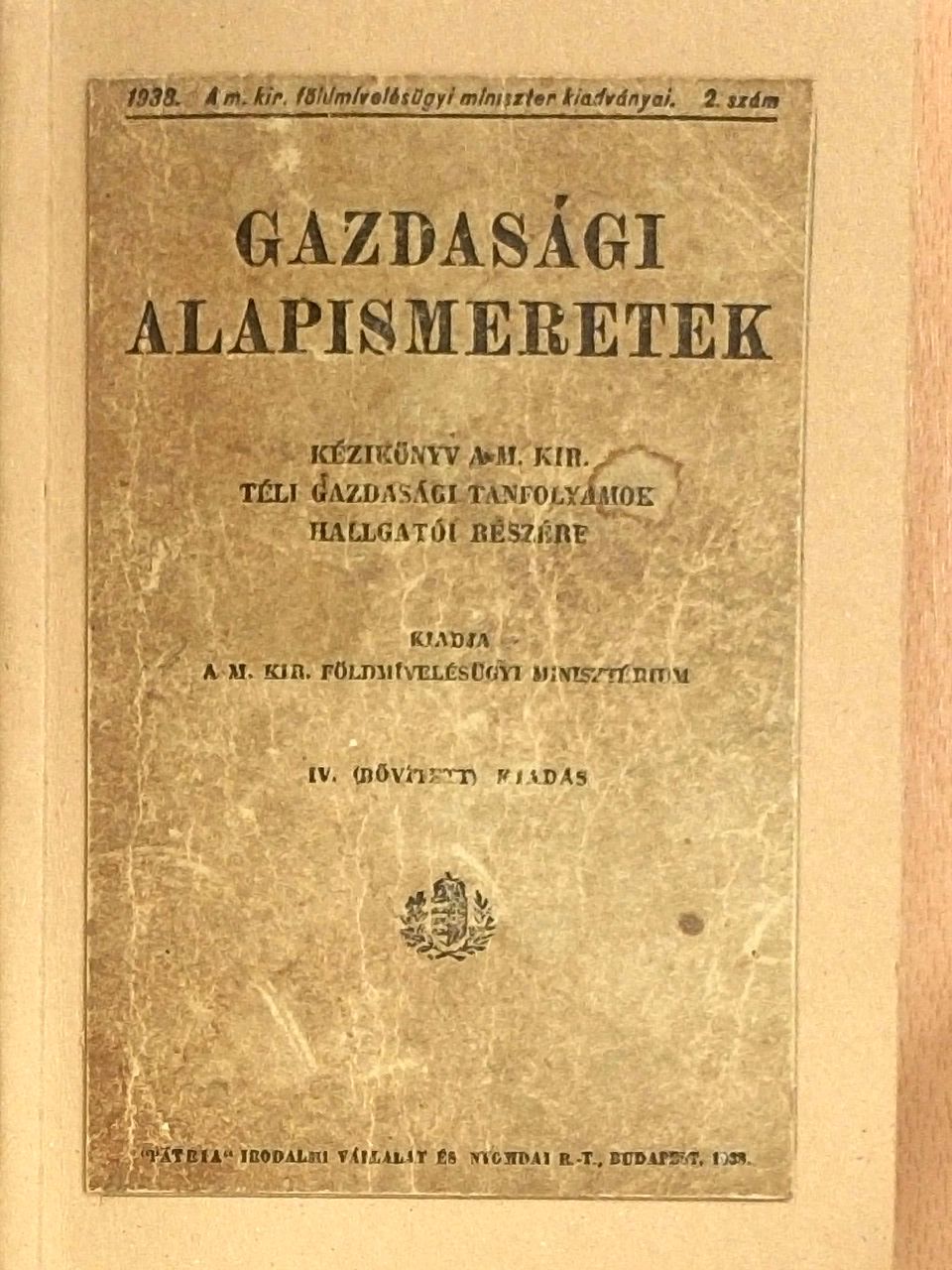 Gazdasági alapismeretek [antikvár]