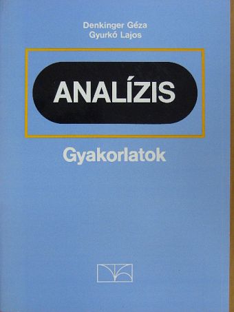 Denkinger Géza - Analízis [antikvár]