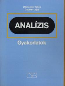 Denkinger Géza - Analízis [antikvár]