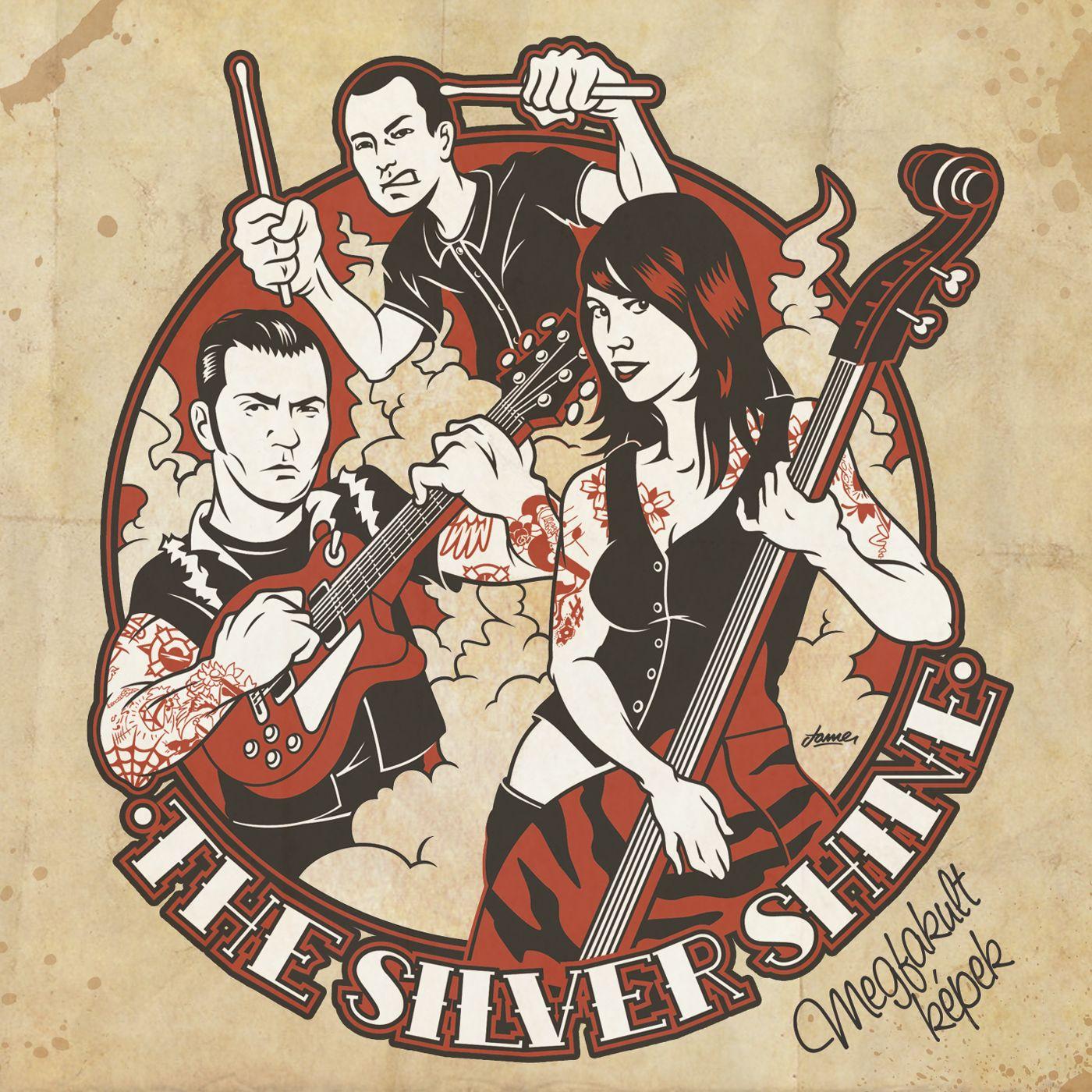 The Silver Shine - Megfakult képek - The Silver Shine - CD -