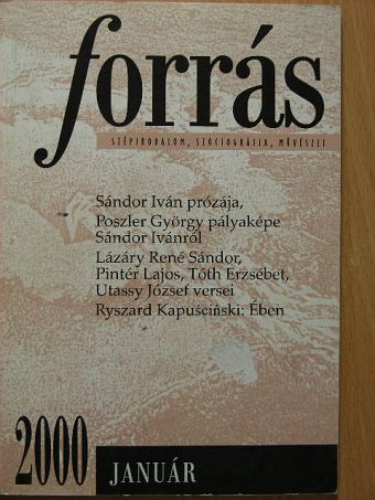 Alföldy Jenő - Forrás 2000. január [antikvár]