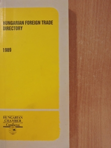 Hungarian Foreign Trade Directory 1989 [antikvár]