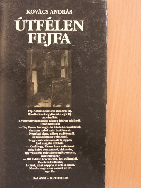 Kovács András - Útfélen fejfa [antikvár]