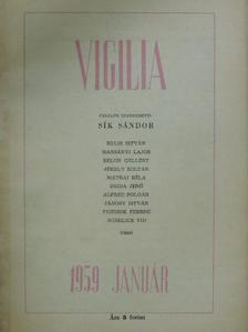 Belon Gellért - Vigilia 1959. január [antikvár]