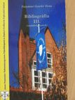 Bibliográfia III. (szakdolgozatok) [antikvár]