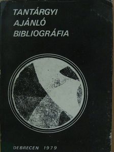 Tantárgyi ajánló bibliográfia [antikvár]