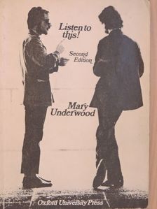 Mary Underwood - Listen to this! [antikvár]