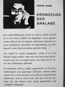 Frank Kane - Kronzeuge der Anklage [antikvár]
