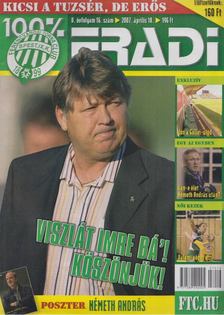 Privacsek András (szerk.) - 100% Fradi V. évf. 16. szám [antikvár]