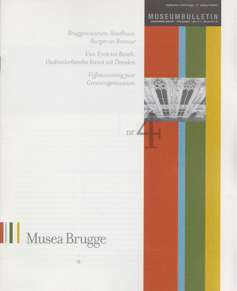 Museumbulletin okt-nov-dec '05 nr 4 [antikvár]