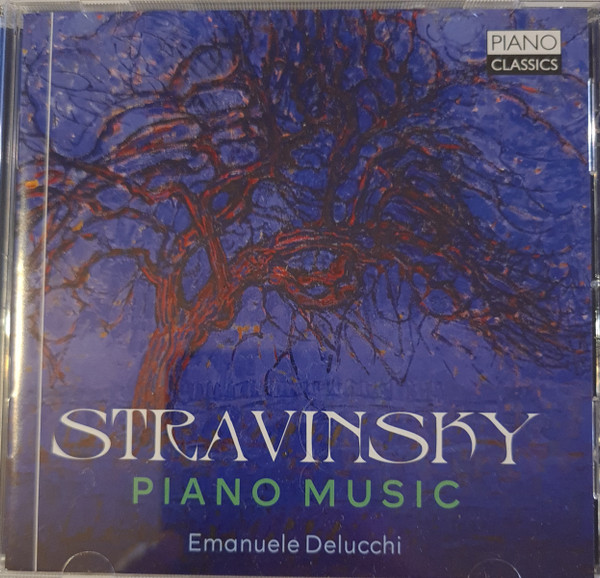 STRAVINSKY - PIANO MUSIC CD EMANUELE DELUCCHI