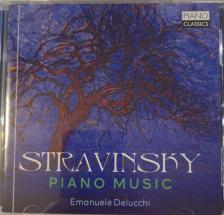 STRAVINSKY - PIANO MUSIC CD EMANUELE DELUCCHI