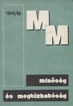 Gabriel Győző - Minőség és megbízhatóság 1984/6 [antikvár]