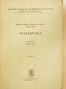 Horváth Róbert - Statisztika [antikvár]