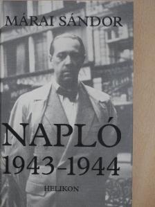 Márai Sándor - Napló 1943-1944 [antikvár]