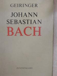 Irene Geiringer - Johann Sebastian Bach [antikvár]