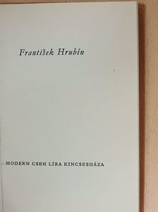 Frantisek Hrubin - Frantisek Hrubin [antikvár]