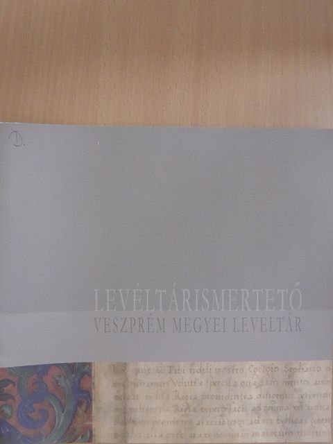 Jakab Réka - Levéltárismertető [antikvár]