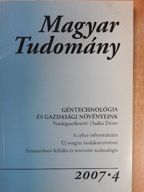 Bánáti Diána - Magyar Tudomány 2007. április [antikvár]