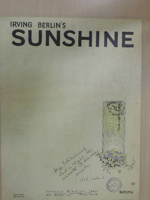 Irving Berlin - Sunshine [antikvár]
