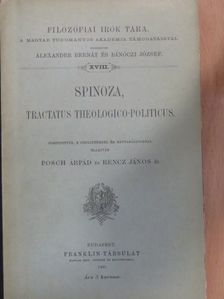 Spinoza - Spinoza, tractatus theologico-politicus [antikvár]