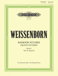 WEISSENBORN - FAGOTT-STUDIEN OP.8 BAND II. FÜR FORTGESCHRITTENE