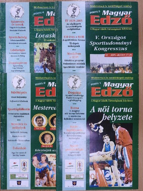 Kacsándi Anna - Magyar Edző 2005/1-4. [antikvár]