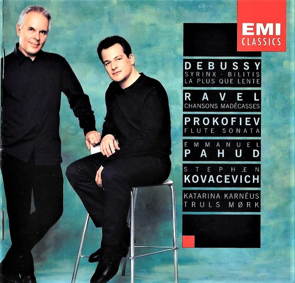 DEBUSSY RAVEL PROKOFIEV - SYRINX CHANSONS FLUTE SONATA CD