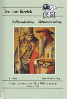 TARJÁNYI BÉLA - Jeromos füzetek 113. [antikvár]