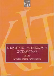 Sókiné dr. Nagy Erzsébet - Kereskedelmi vállalkozások gazdaságtana III. kötet [antikvár]
