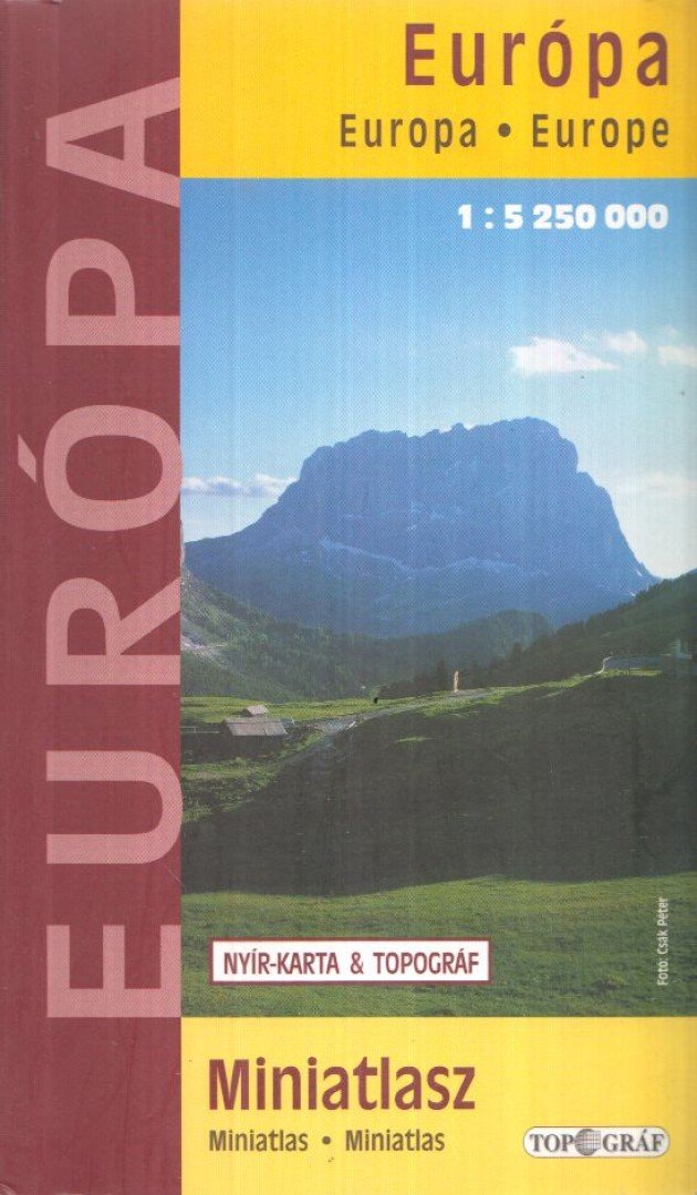 Európa miniatlasz [antikvár]