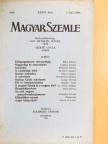 Borsody István - Magyar Szemle 1939. május [antikvár]