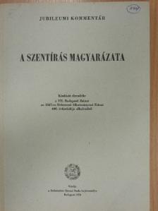Dr. Aranyos Zoltán - A szentírás magyarázata V. (töredék) [antikvár]