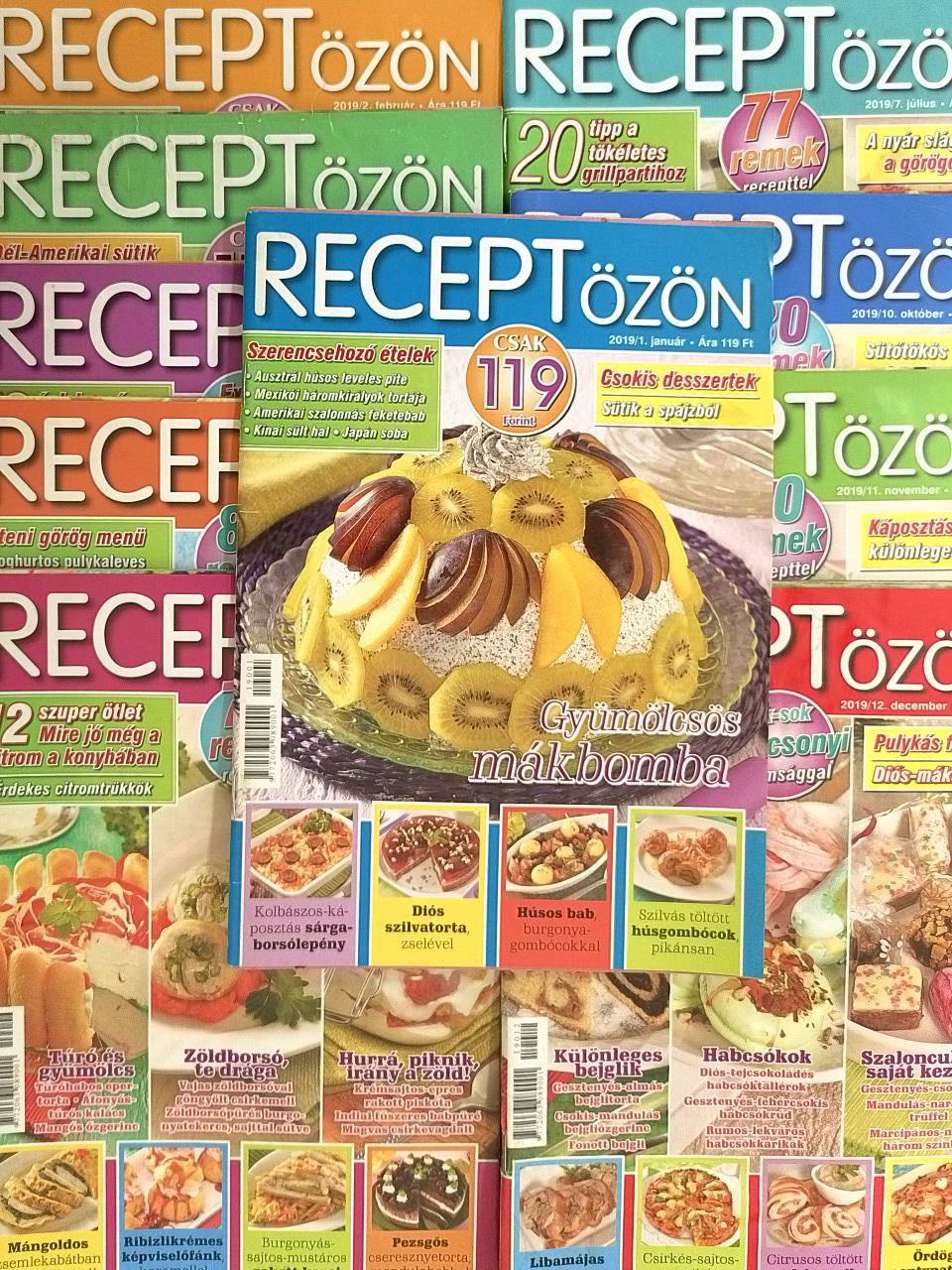 Receptözön 2019. (nem teljes évfolyam) [antikvár]
