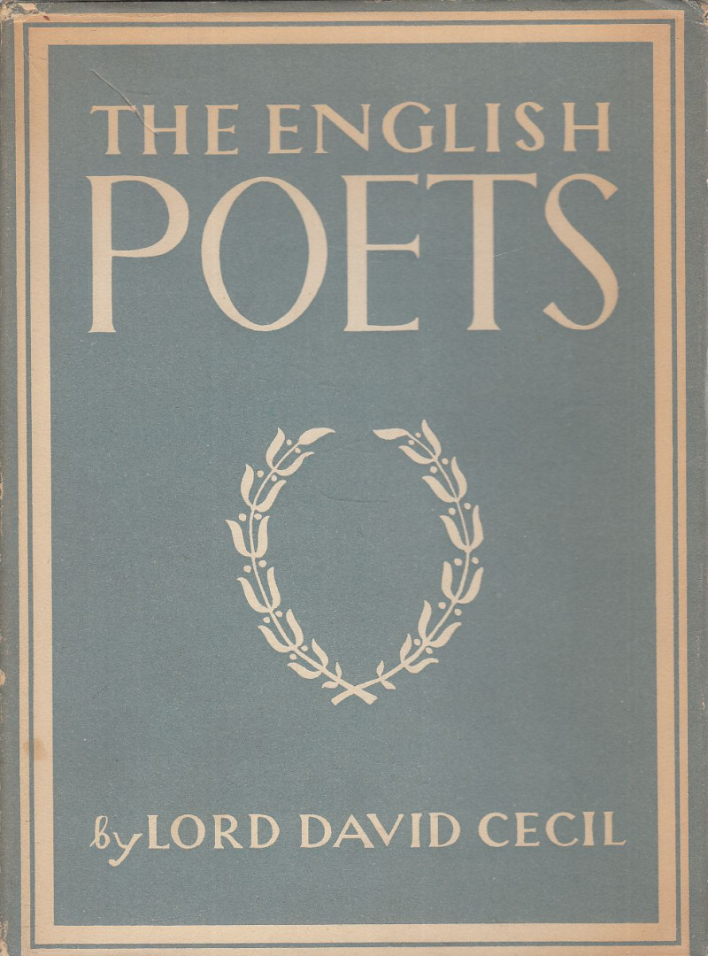 Lord David Cecil - The English Poets [antikvár]