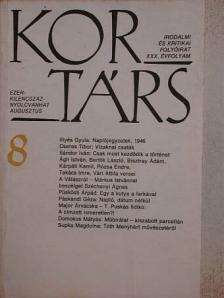 Agárdi Péter - Kortárs 1986. augusztus [antikvár]