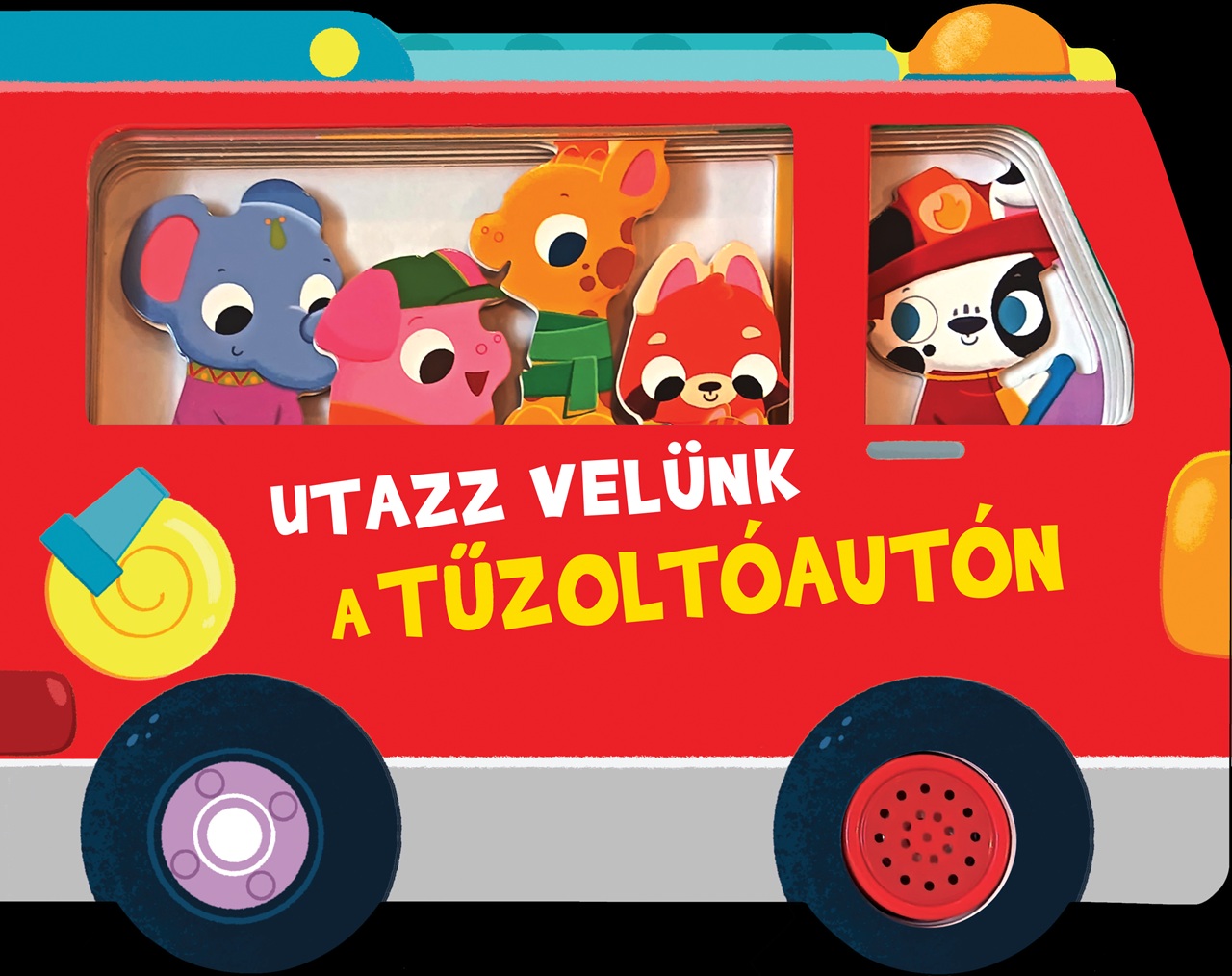 Utazz velünk a tűzoltóautón - hangmodulos könyv