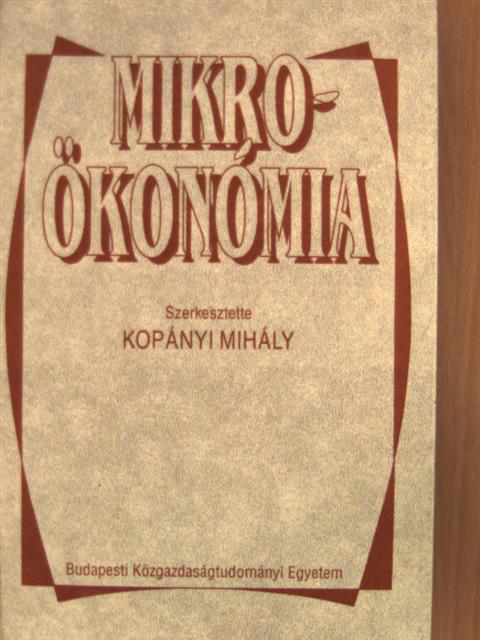 Berde Éva - Mikroökonómia [antikvár]