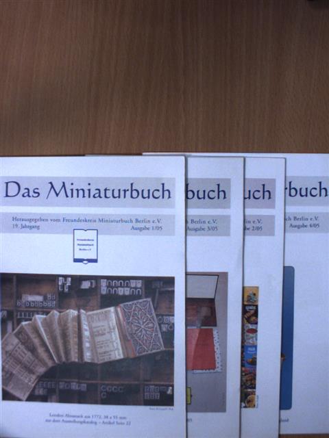 Angelika Jäck - Das Miniaturbuch 2005/1-4. [antikvár]