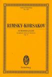RIMSZKIJ-KORSZAKOV (RIMSKY-KORSAKOV) - SCHEHERAZADE, SYMPHONIC SUITE FOR ORCHESTRA OP.35 STUDY SCORE