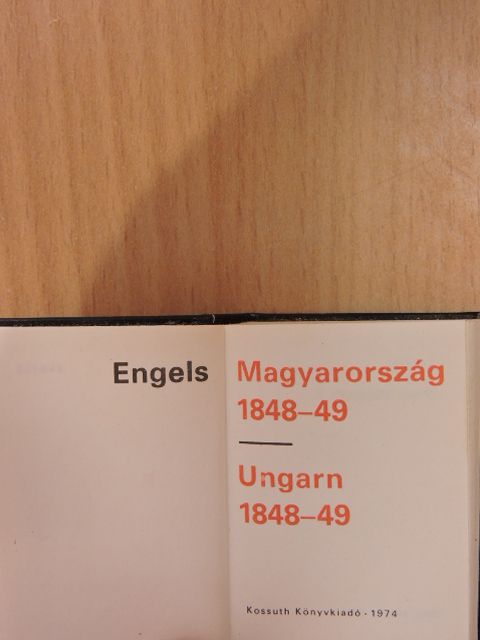 Engels - Magyarország 1848-49 (minikönyv) (számozott) [antikvár]