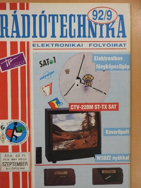 Dr. Kassai Árpád - Rádiótechnika 1992. szeptember [antikvár]